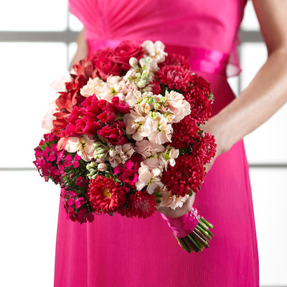 Pink Effervescence Bouquet –  All Season Floral Llc, Saranac Lake NY