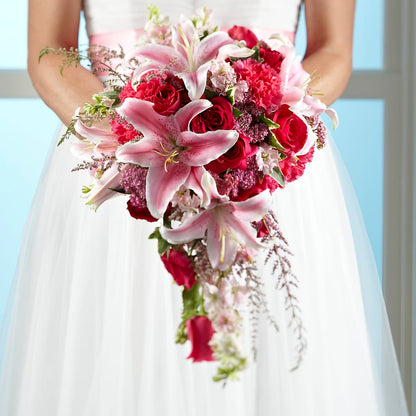 Lily & Rose Bouquet –  All Season Floral Llc, Saranac Lake NY