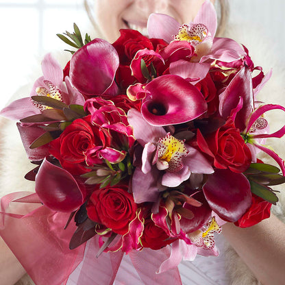 Heart of Hearts Bouquet –  All Season Floral Llc, Saranac Lake NY