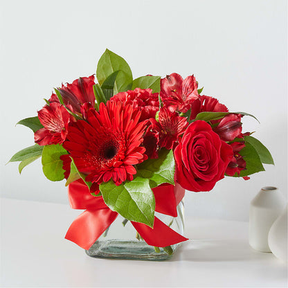 Red Hot Bouquet –  All Season Floral Llc, Saranac Lake NY